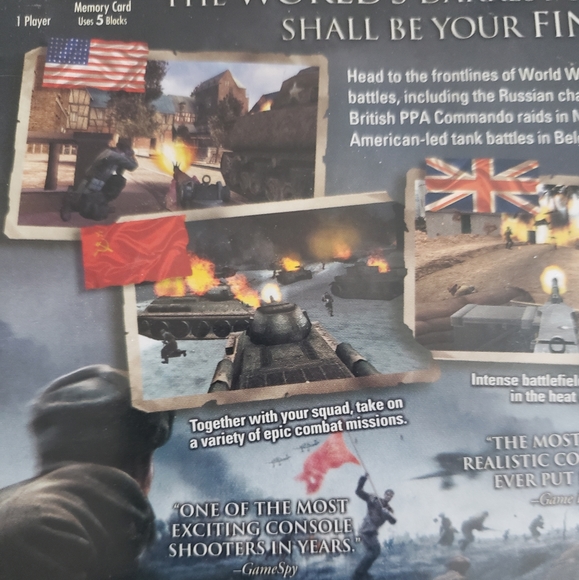 Call of Duty Finest Hour Gamecube Game 🎮 - Picture 5 of 9